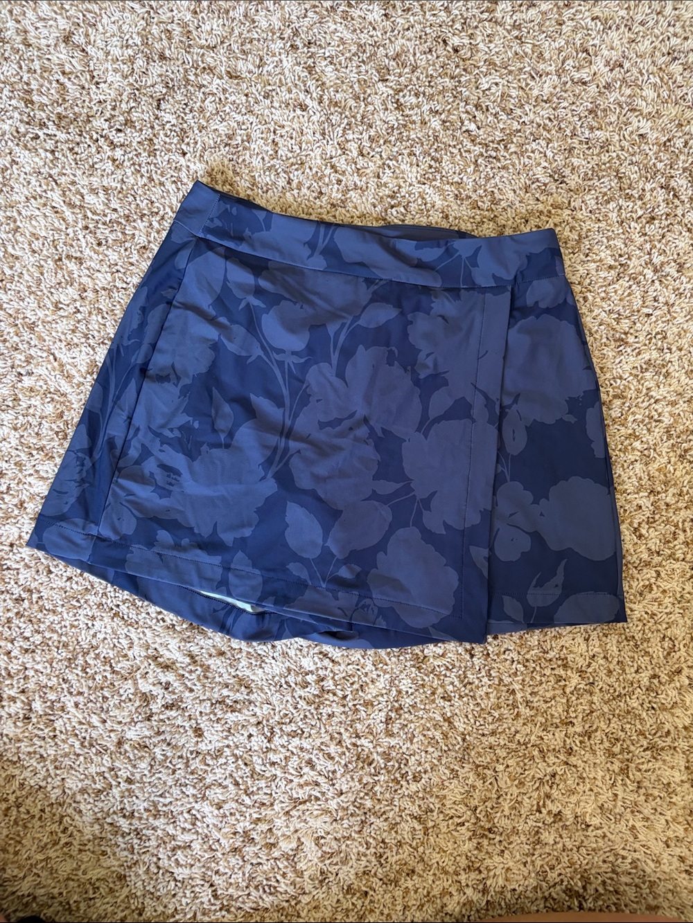 Spanx Sunshine Skort in Blue Floral Sz S